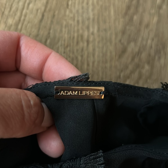 Adam Lippes Black Embroidered Dress - Picture 4 of 11